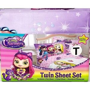 Girls Little Charmers Hazel Twin Microfiber Sheet Set